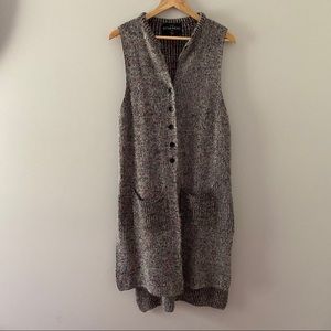 Ethereal long cardigan duster